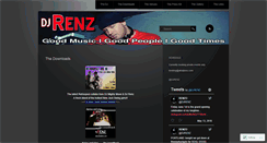 Desktop Screenshot of deejayrenz.wordpress.com