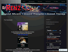 Tablet Screenshot of deejayrenz.wordpress.com