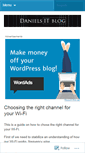 Mobile Screenshot of danielvexoe.wordpress.com