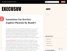 Tablet Screenshot of execusuv.wordpress.com