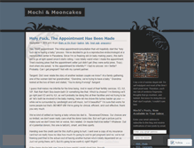 Tablet Screenshot of mochiandmooncakes.wordpress.com