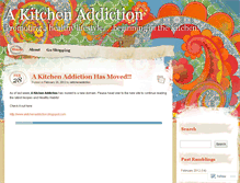 Tablet Screenshot of akitchenaddiction.wordpress.com