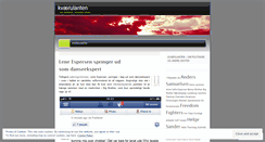 Desktop Screenshot of kvaerulanten.wordpress.com