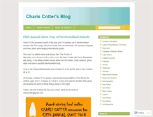 Tablet Screenshot of chariscotter.wordpress.com