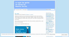 Desktop Screenshot of loquelasguiasnodicen.wordpress.com