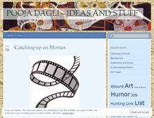 Tablet Screenshot of poojadagli.wordpress.com