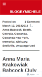 Mobile Screenshot of blogbymichele.wordpress.com