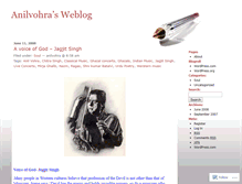 Tablet Screenshot of anilvohra.wordpress.com