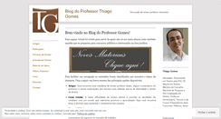 Desktop Screenshot of professorgomes.wordpress.com