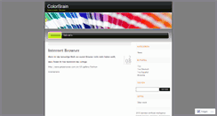 Desktop Screenshot of colorbrain.wordpress.com