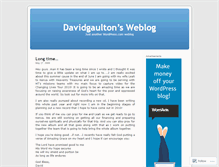 Tablet Screenshot of davidgaulton.wordpress.com