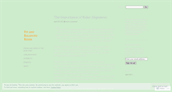 Desktop Screenshot of fitandbalancedrider.wordpress.com
