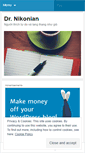 Mobile Screenshot of drnikonian.wordpress.com