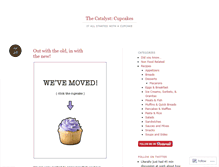 Tablet Screenshot of catalystcupcakes.wordpress.com