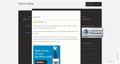 Desktop Screenshot of birchbark.wordpress.com
