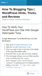 Mobile Screenshot of howtobloggingtips.wordpress.com