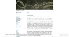 Desktop Screenshot of pergrunditz.wordpress.com