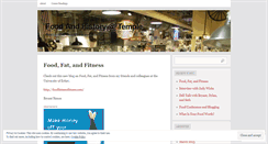Desktop Screenshot of foodandhistoryattemple.wordpress.com