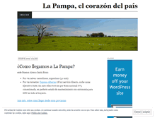 Tablet Screenshot of lapampaturismo.wordpress.com