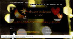 Desktop Screenshot of littlecarrotproductions.wordpress.com