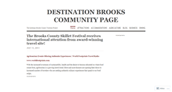 Desktop Screenshot of destinationbrookscommunitypage.wordpress.com