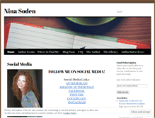 Tablet Screenshot of ninasoden.wordpress.com