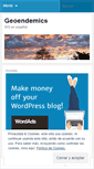 Mobile Screenshot of geoendemics.wordpress.com