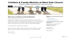 Desktop Screenshot of childrenatwestside.wordpress.com