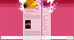 Desktop Screenshot of flowersforthebride.wordpress.com