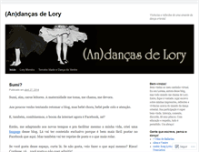 Tablet Screenshot of andancasdelory.wordpress.com