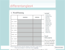 Tablet Screenshot of differentangles4.wordpress.com
