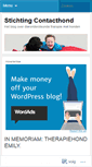 Mobile Screenshot of contacthond.wordpress.com