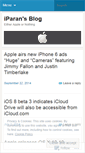 Mobile Screenshot of iparans.wordpress.com