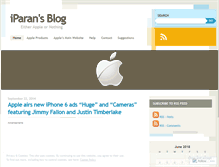 Tablet Screenshot of iparans.wordpress.com