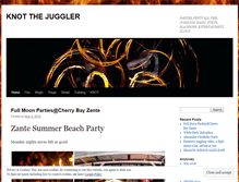 Tablet Screenshot of knotthejuggler.wordpress.com