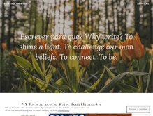 Tablet Screenshot of escreverpraque.wordpress.com