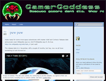 Tablet Screenshot of goddessofrespawn.wordpress.com