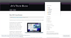 Desktop Screenshot of jptechblog.wordpress.com