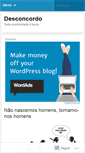 Mobile Screenshot of desconcordo.wordpress.com