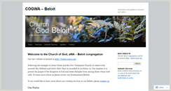 Desktop Screenshot of cogbeloit.wordpress.com