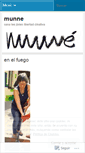 Mobile Screenshot of munne.wordpress.com