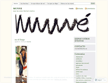 Tablet Screenshot of munne.wordpress.com