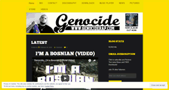 Desktop Screenshot of genociderap.wordpress.com