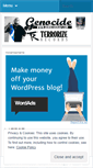 Mobile Screenshot of genociderap.wordpress.com