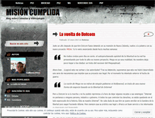 Tablet Screenshot of misioncumplida.wordpress.com