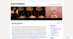 Desktop Screenshot of culturalslagheap.wordpress.com