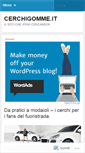 Mobile Screenshot of cerchigomme.wordpress.com