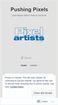 Mobile Screenshot of pixelartistsdesign.wordpress.com
