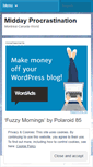 Mobile Screenshot of middayprocrastination.wordpress.com
