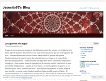 Tablet Screenshot of jesusito93.wordpress.com